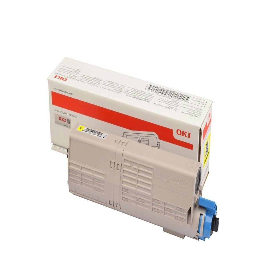 image 1 of OKI 46490605 Toner Cartridge - Yellow, one Size