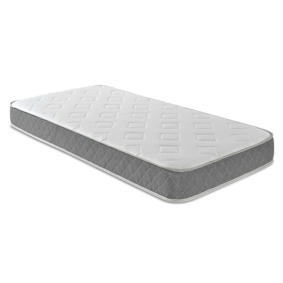 image 1 of Essentials Jump n Tac Hybrid Mattress - 7.5 inch Deep, Soft Feel | Grey | European Double