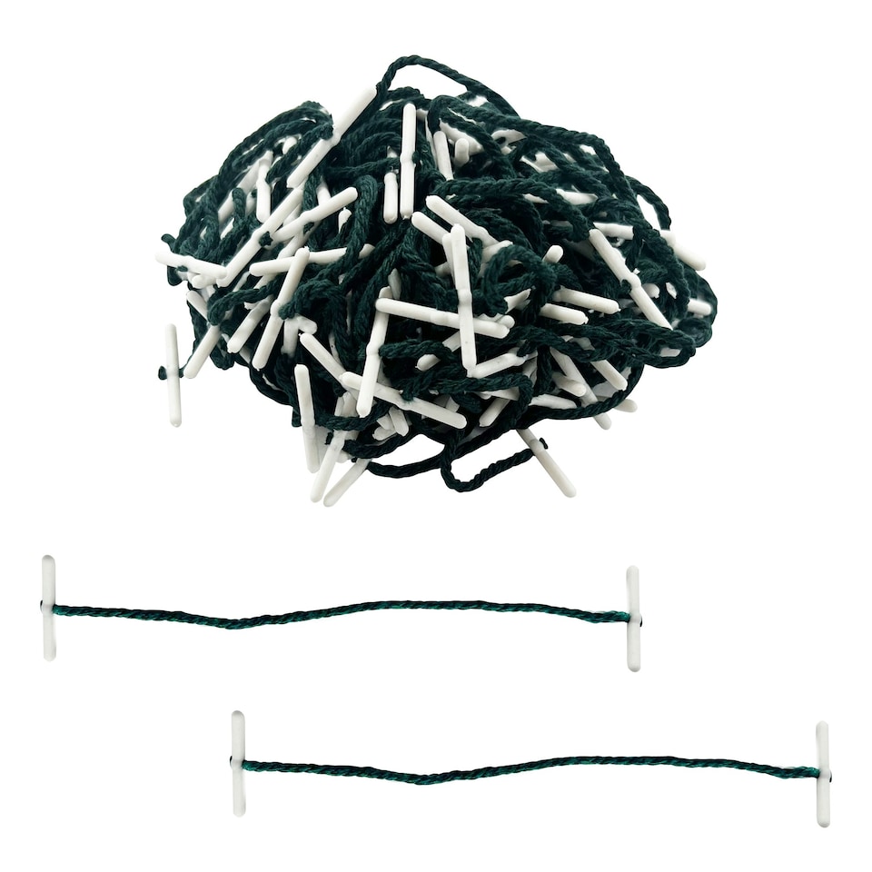 image 1 of Pack of 100 127mm Plastic End Treasury Tags