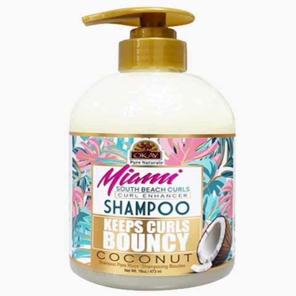 Okay Miami Keep Curls Bouncy Coconut Shampoo 473 ml