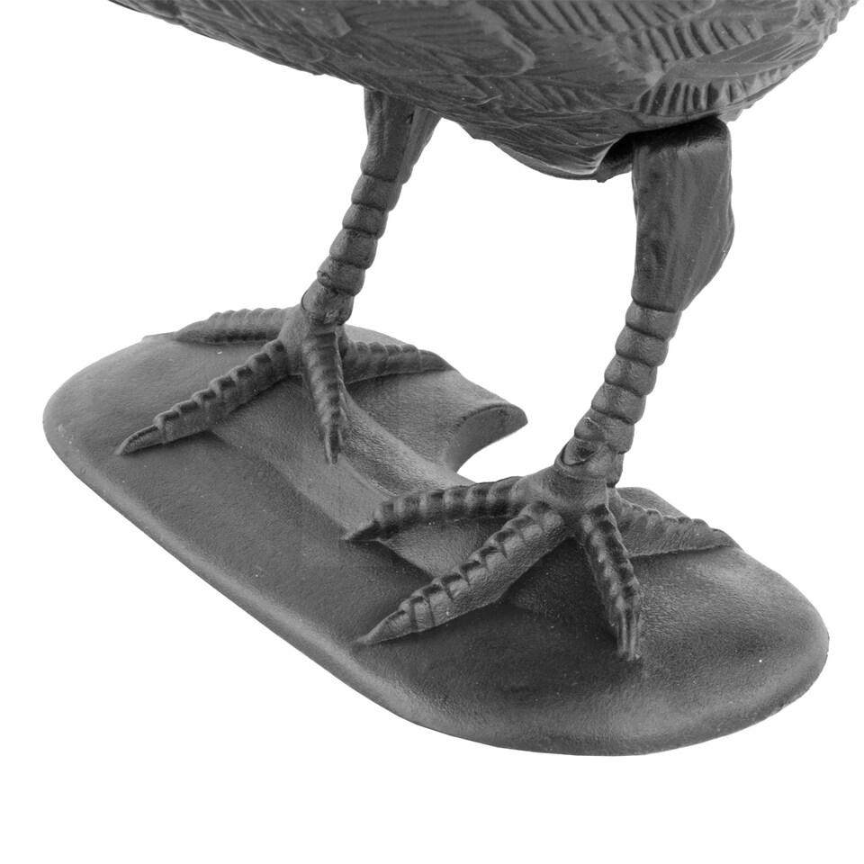 image 1 of KCT Crow Decoy Full Bodied Realistic Hunting Prop and Bird Scarer