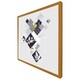 image 1 of Geometric squares & leaves (Picture Frame) Brown | Oak | XL