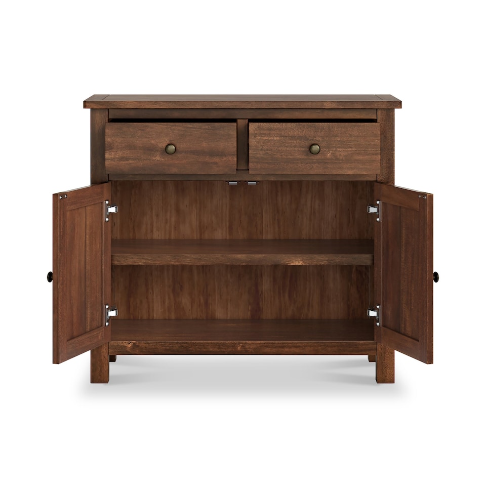 image 1 of Duchy Acacia Small Sideboard Cabinet - Fully Assembled By Roseland Furniture