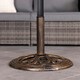 image 4 of Charles Bentley 12kg Cast Iron Round Patio Umbrella Parasol Base Stand - Bronze