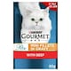 image 1 of Gourmet Perle Mini Fillets in Gravy with Beef 85g (Pack of 26)