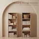 image 5 of Vida Designs Oxford 4 Tier Cube Bookcase Display Storage, Oak