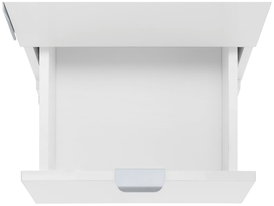 image 1 of Atlas High Cabinet 1+1Door 1Drawer - White | White | White