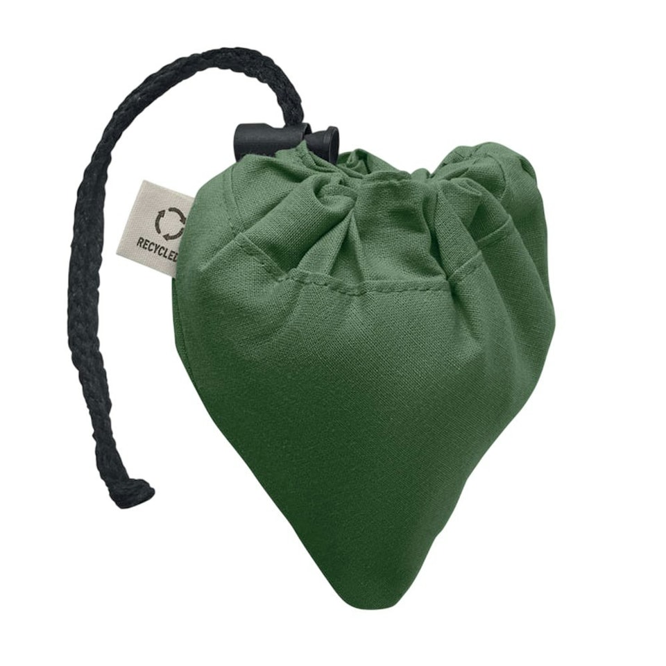 image 1 of MidOcean Carrie Foldable Shopper Bag - Dark Green - One Size Green
