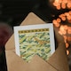 image 3 of Maurice Pillard Verneuil Art Card Eagles Doves and Sea Shell Patterns