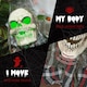 image 4 of HOMCOM 70c8 Groundbreaker Skeleton Outdoor Halloween Decoration, Halloween Animatronic with Sound Activated, Light Up Eyes, Sound Effects, Animated Prop for Haunted House