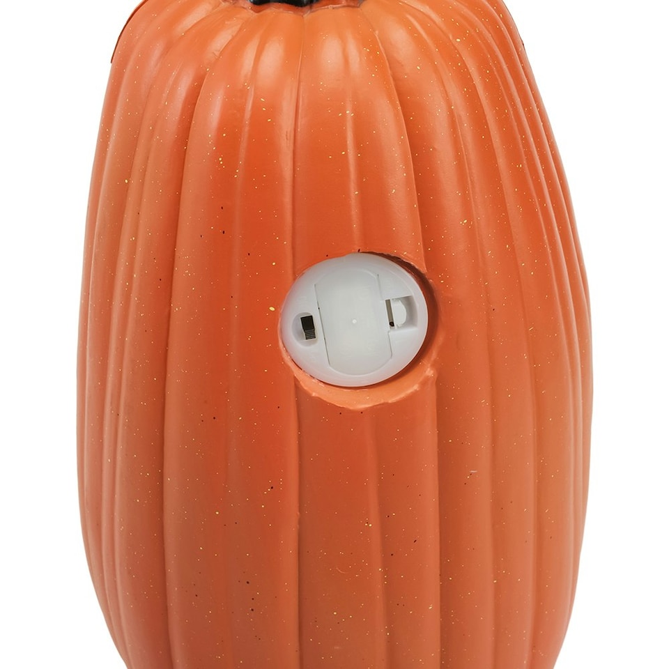 image 1 of Living and Home Halloween LED Pumpkin Lantern Battery Operated - 20*34cm