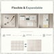 image 4 of Levede Felt Notice Board 12PCS Wall Tiles Pin Board Self Adhesive Beige 30x30cm