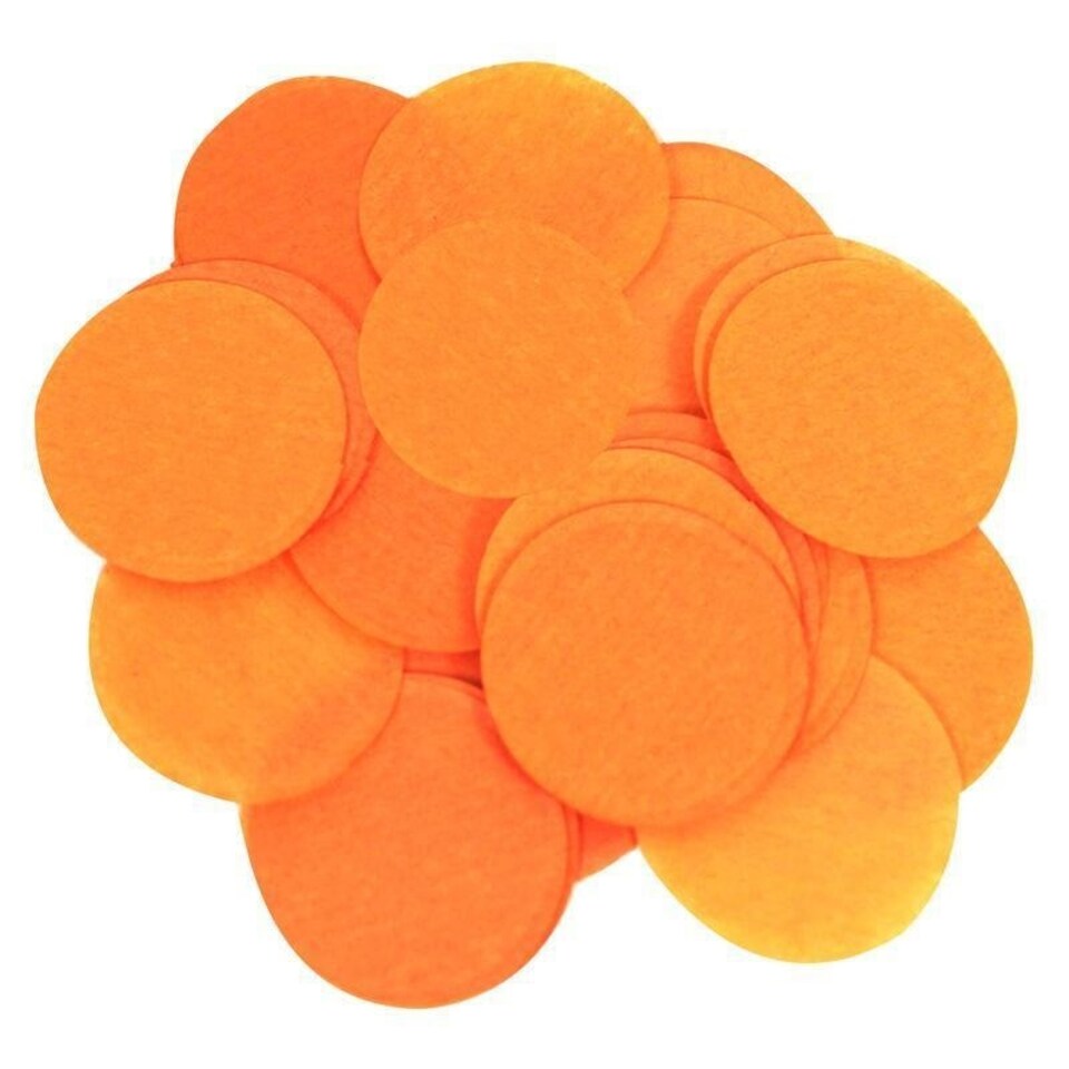 Oaktree Paper Plain Confetti - Orange - One Size