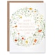 image 1 of Law Simple Delicate Elegant Floral Circle Daughter-in-Law Birthday Card