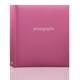 image 1 of ARPAN Slip In Case Book-Bound Memo Photo Album – Holds 200 Photos 6" x 4" (10x15cm) – Hardcover Memory Album with Writing Space for Family, Wedding & Travel Pictures