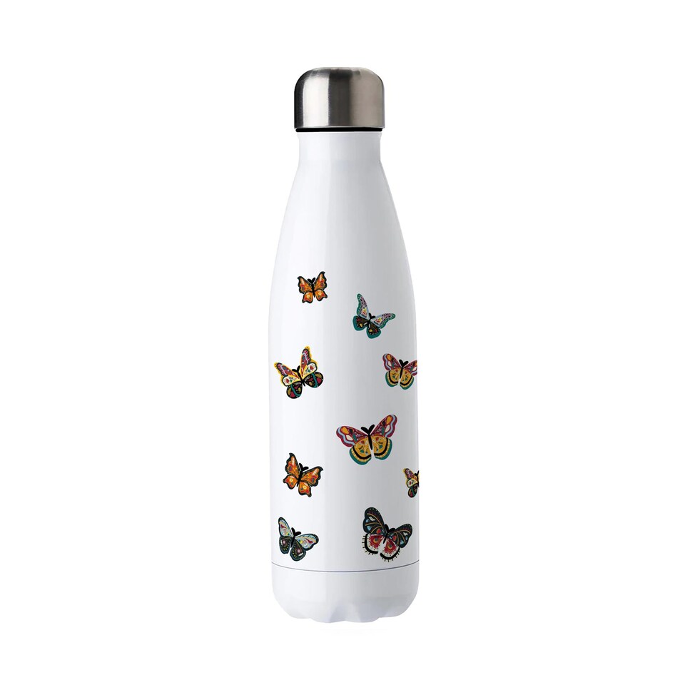 image 1 of Butterfly Reusable Metal Water Bottle
