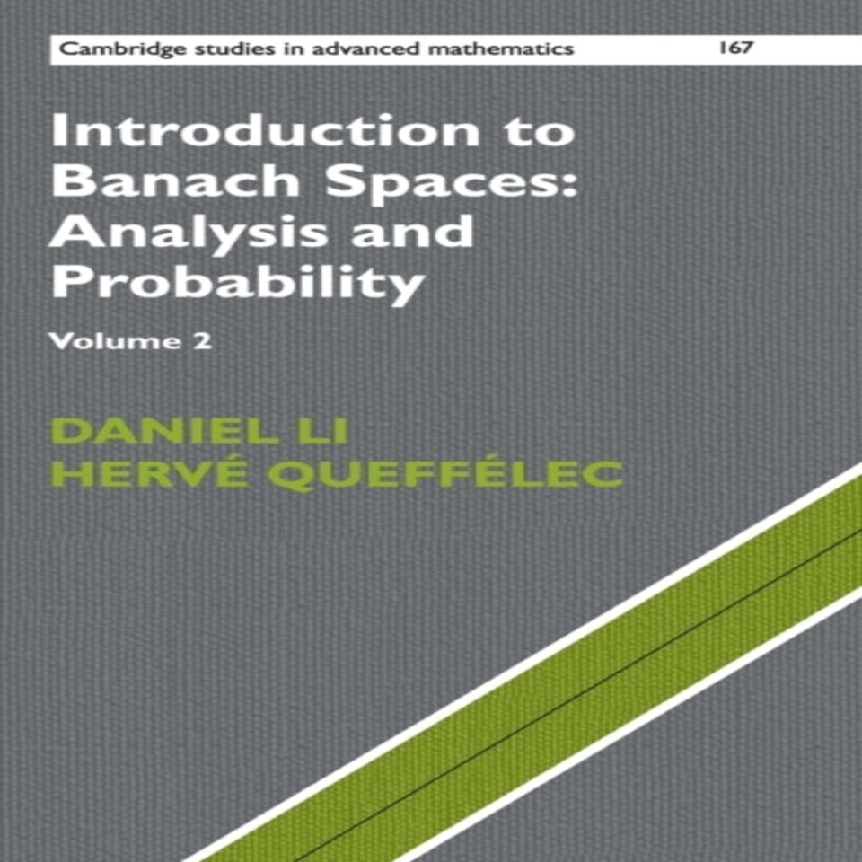 Introduction To Banach Spaces Analysis