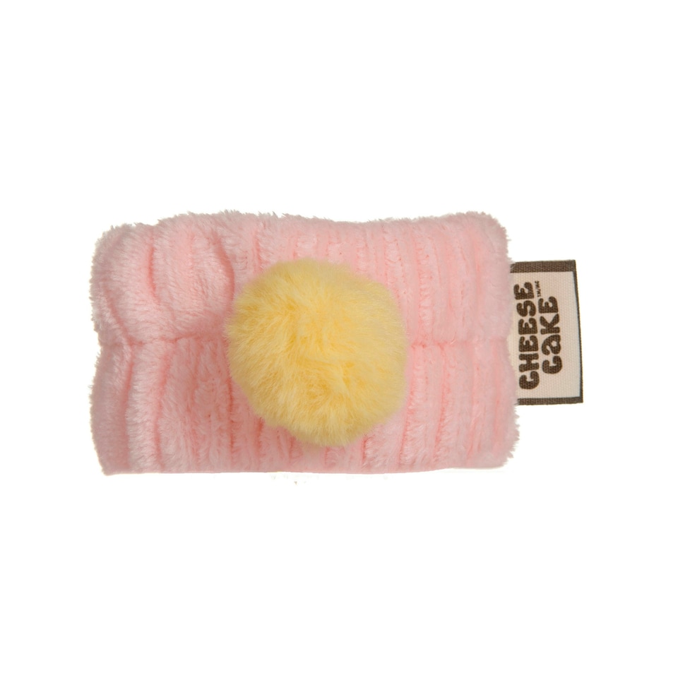 image 1 of Cheesecake Squeaky Clean Headband & Wristband Gift Set - Pink Bunny