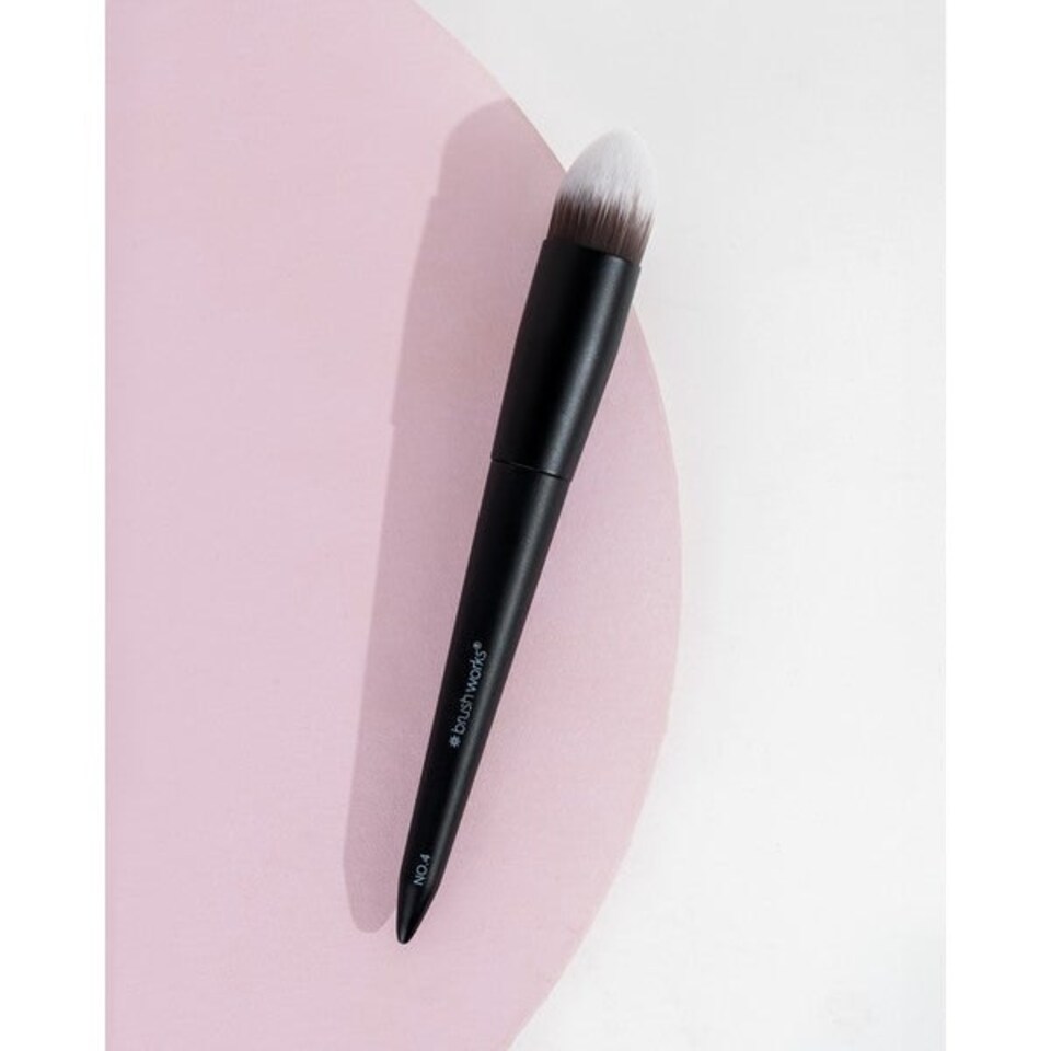 image 1 of Brushworks No. 4 Tapered Precision Buffing Brush
