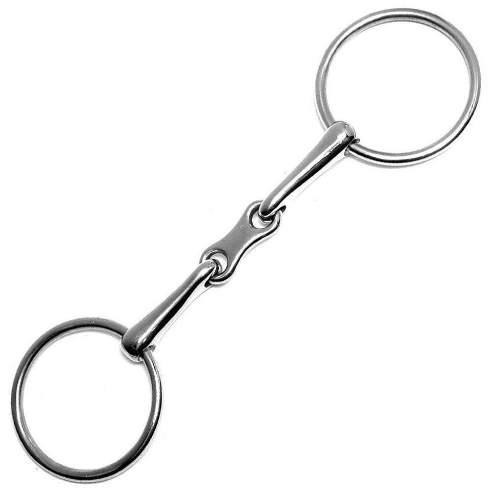 Lorina Thin French Link Loose Ring Snaffle - Silver - 4.5in