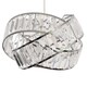 image 1 of ValueLights Hudson Pair of Silver Ceiling Pendant Shade
