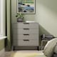 image 2 of Menai 4 Drawer Chest of Drawers in Dusk Grey (Ready Assembled) | Grey | Dusk Grey