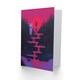 image 2 of Full Moon Witch Ritual Neon Pink Fantasy Art Halloween Greeting Card