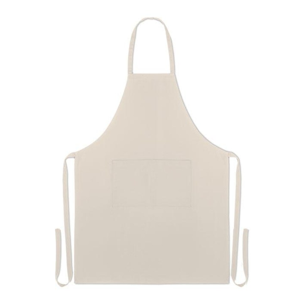 image 1 of MidOcean Raipur Colour Organic Cotton Apron - Beige - One Size Brown