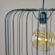 image 4 of ValueLights Ridgway Black Metal Wire Ceiling Light Shade