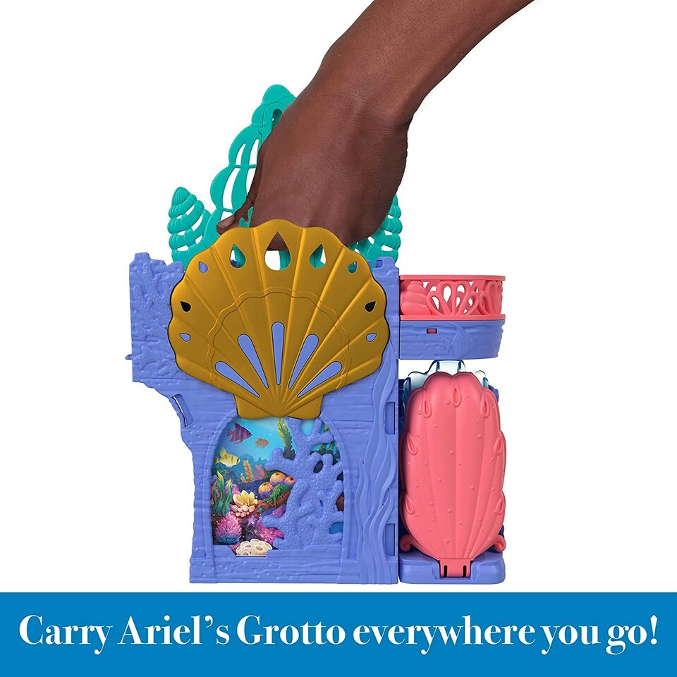 image 1 of The Little Mermaid Storytime Stackers Ariel Grotto Playset