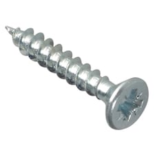 Forgefix Multi-purpose Screws, Pozi, Csk, Zp - Multi Colour - 4 x 25mm
