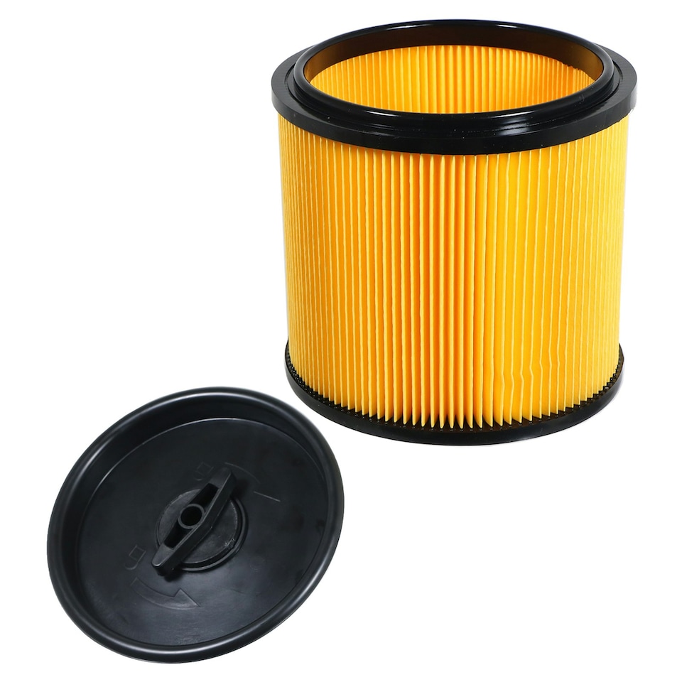 image 1 of SPARES2GO Wet & Dry Cartridge Filter compatible with Grizzly NTS 1423-S Inox Vacuum Cleaner