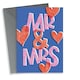 image 1 of Cute Mr & Mrs Wedding Card