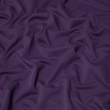 Minerva Core Range Purple Light Loop Back French Terry Stretch Knit Fabric for Dressmaking, 150cm / 59" Wide - per metre