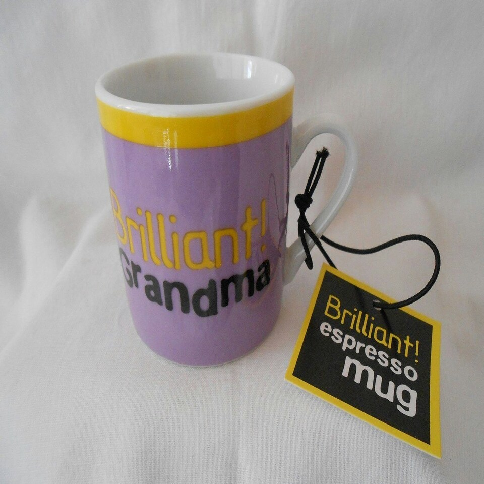 image 1 of Brilliant Grandma Espresso Mug Size 5x5.5 cm