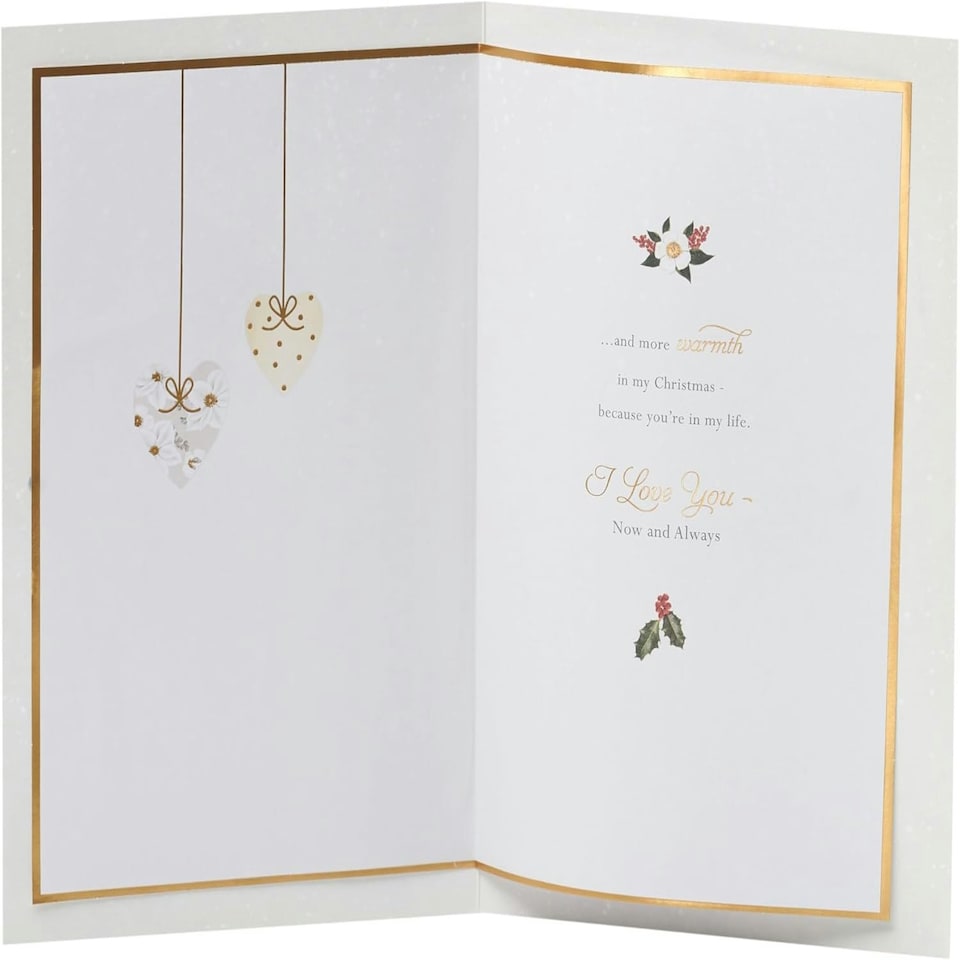 image 1 of Sophisticated Design Wife Christmas Card