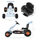image 5 of HOMCOM Kids Children Pedal Go Kart Manual Ride On Car with Brake Gears Steering Wheel Adjustable Seat Outdoor Fun Vehicle 97 x 66 x 59 cm