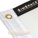 image 6 of Impact & Noise Absorbing Foam Backing Screen For Golf Enclosure - 3.3 x 3 M