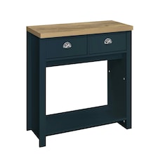 Highgate 2 Drawer Console Table Navy