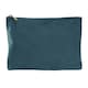 image 1 of Bagbase Plain Velvet Accessory Bag - Blue Topaz - S | Green