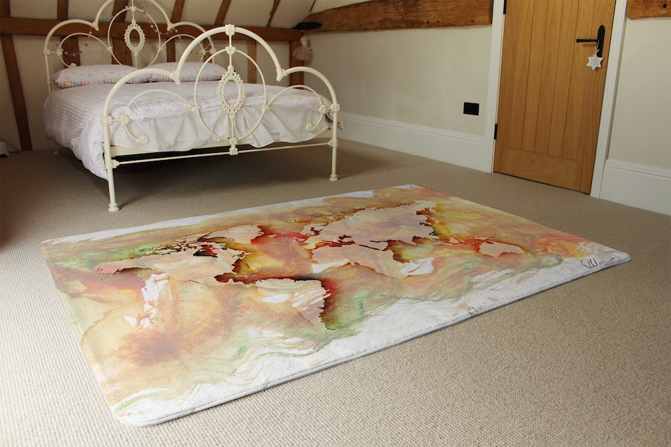 image 1 of Square World Rug | Multi