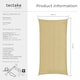 image 6 of Sun Sail Sonny, UV Protected, Water-Resistant and Anti-Tear | Cream | sand | 2 x 4 m | 1