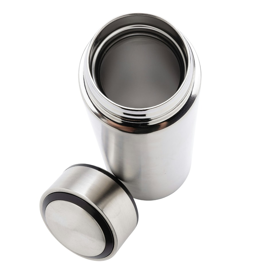 image 1 of XD Collection Stainless Steel 450ml Bottle - Silver - One Size Silver | One Size