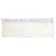 image 1 of Janrax 13x5" White Zip Clear Exam Pencil Case