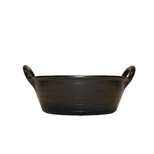 Red Gorilla Plas Feeding Bucket - Black - 20L