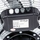 image 10 of 20 Inch 50cm Chrome Floor Standing Gym Fan Air Circulator