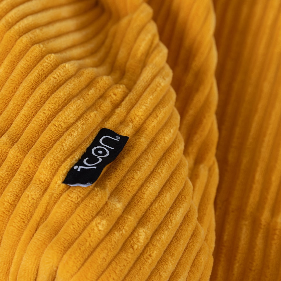 image 1 of Kingston Beanbag Corduroy Yellow | Yellow | Ochre Yellow | XL | 1