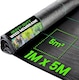 image 1 of Heavy Duty Weed Control Fabric - Landscape Membrane for Garden, Patios & Flower Beds | Black | 1m x 5m