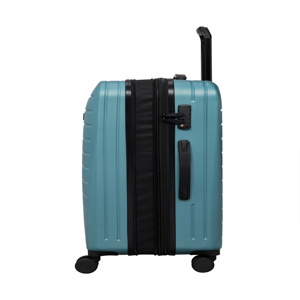 image 1 of IT Luggage Legion Smoke Blue Expandable Large Suitcase with TSA Lock Blue | Large