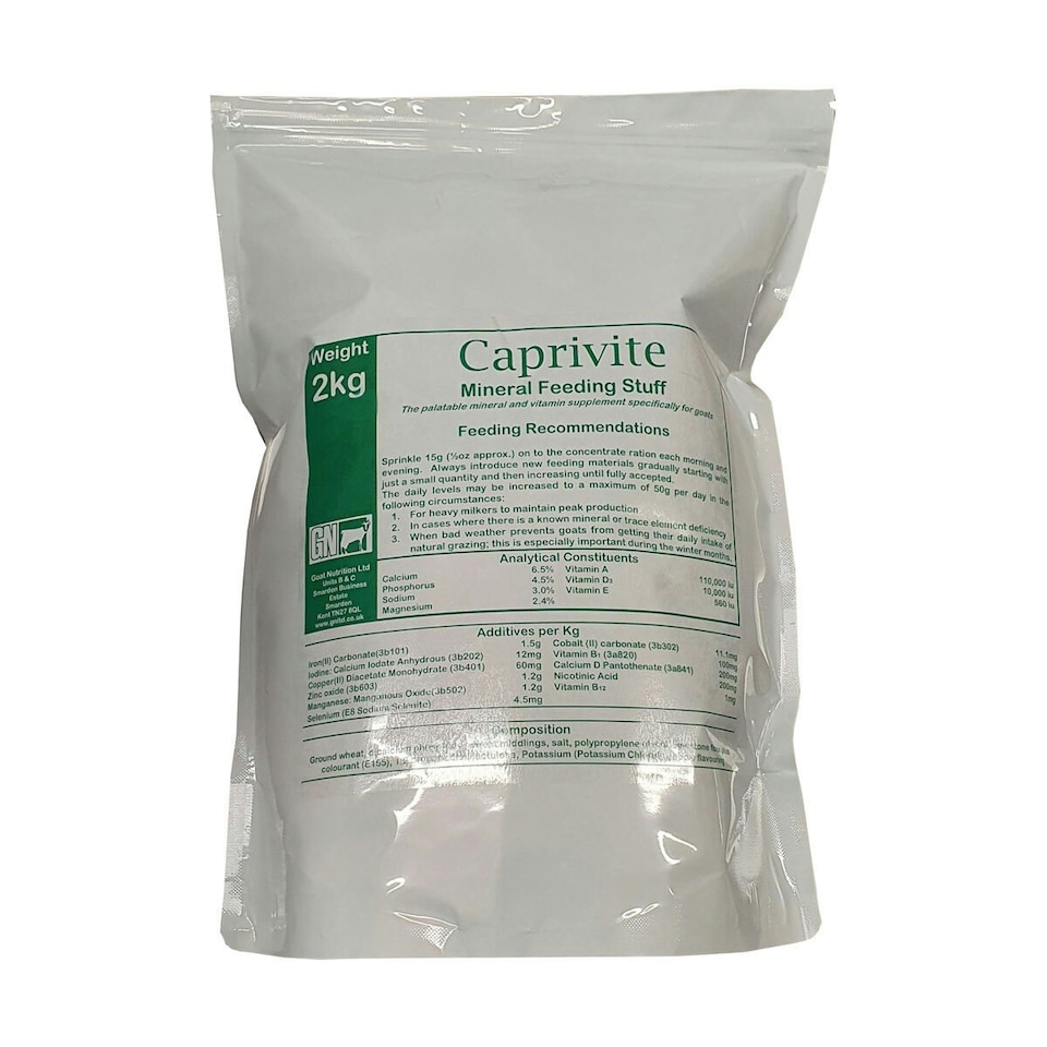 image 1 of Goat Nutrition Caprivite - May Vary - 4kg